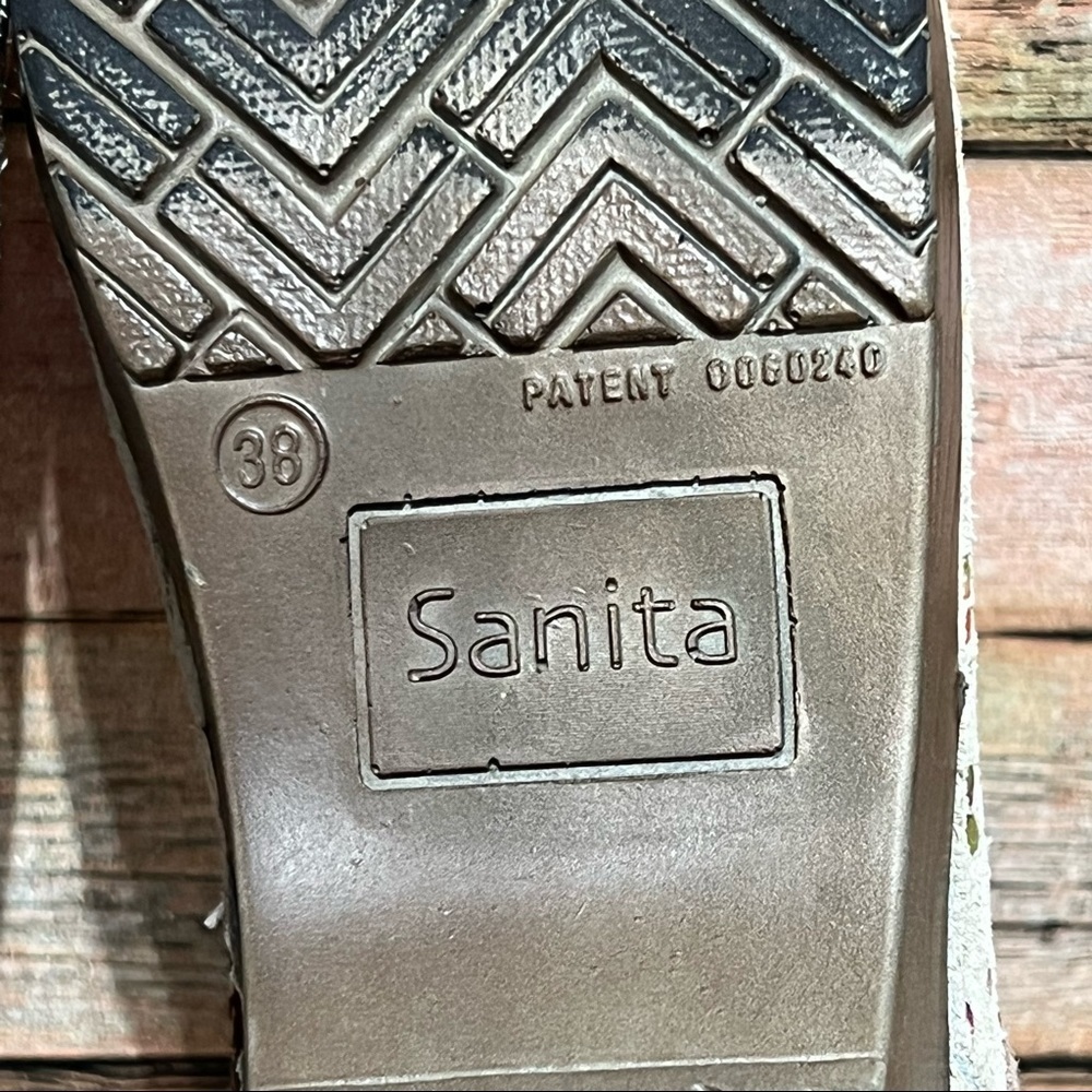 Sanita Multi Color Floral Nursing Clogs - Picture 9 of 9